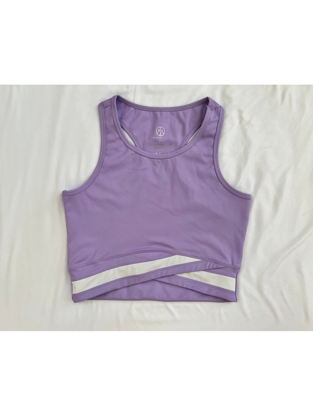 Move Theology Women’s size L lavender sports tank